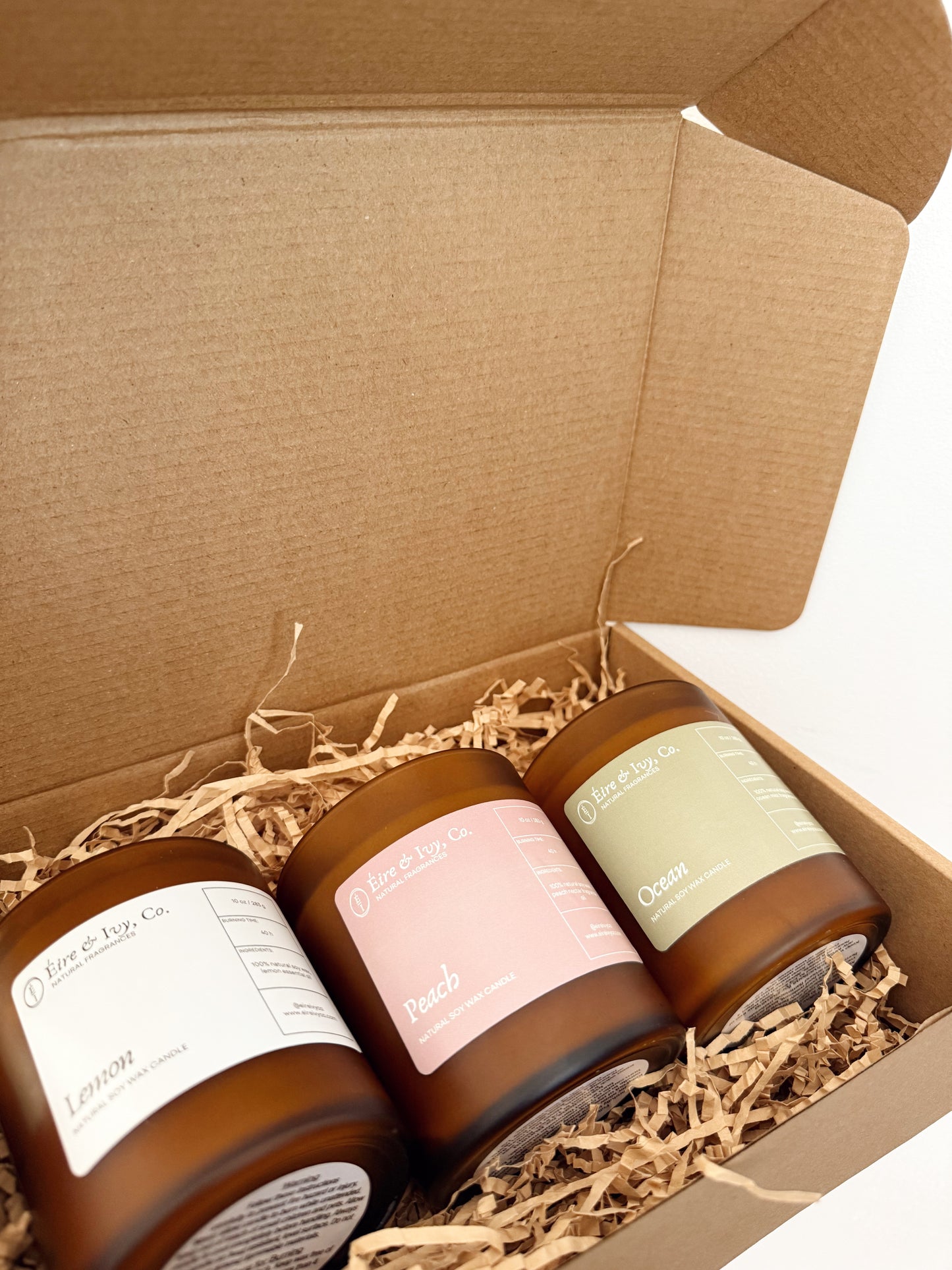 Peach | 10 oz. Natural Soy Wax Candle