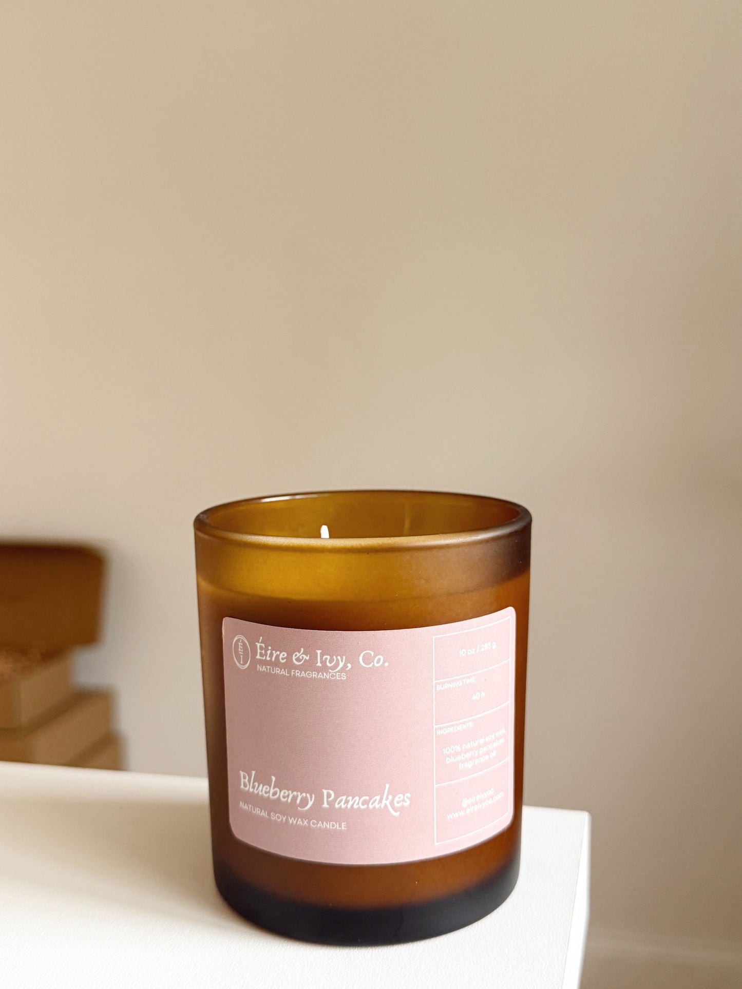 Blueberry Pancakes | 10 oz. Natural Soy Wax Candle