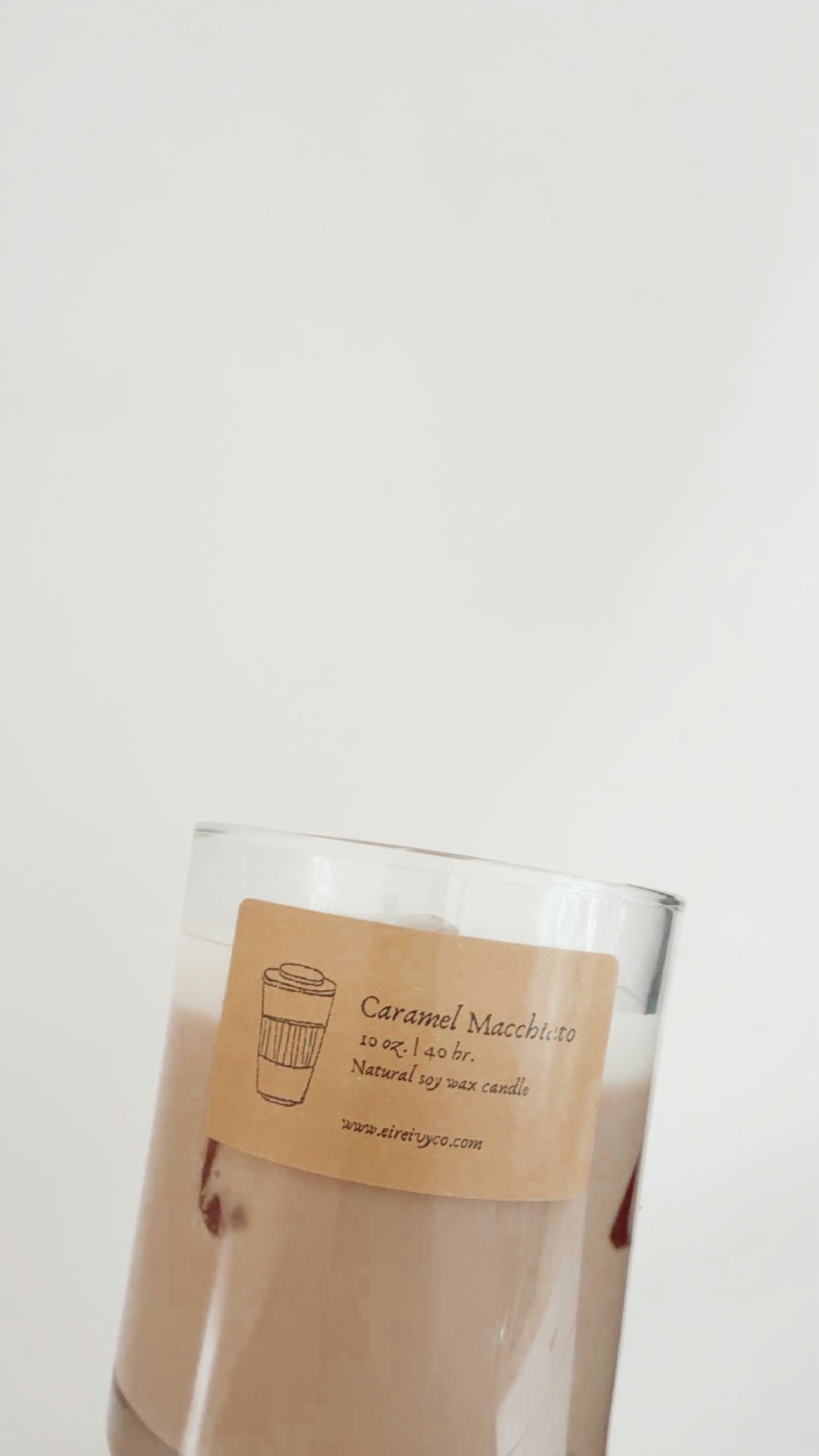 Caramel Macchiato | Realistic Soy Candle
