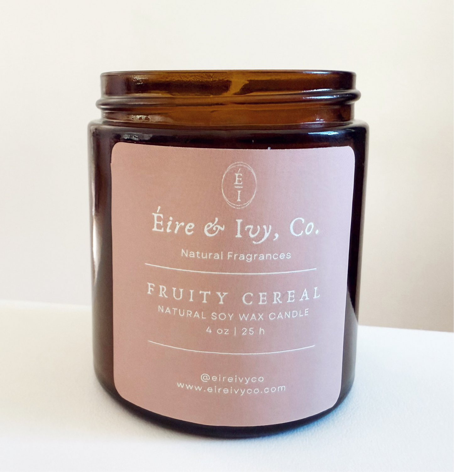 Fruity Cereal | 4 oz. Natural Soy Wax Candle