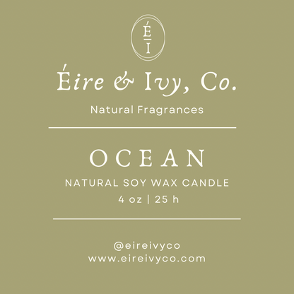 Ocean | 4 oz. Natural Soy Wax Candle