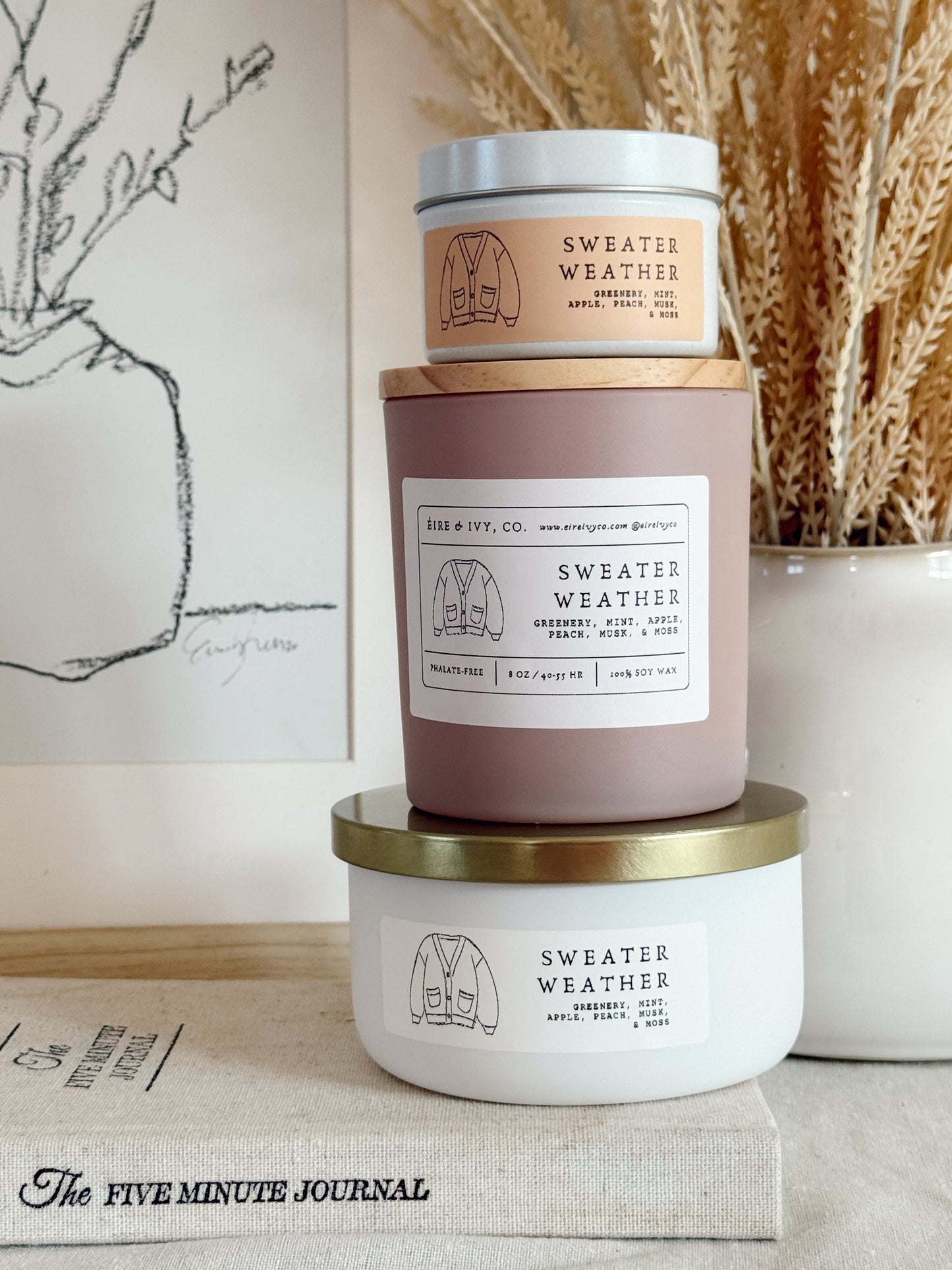 Sweater Weather | Soy Candles & Body, Room, and Linen Spray
