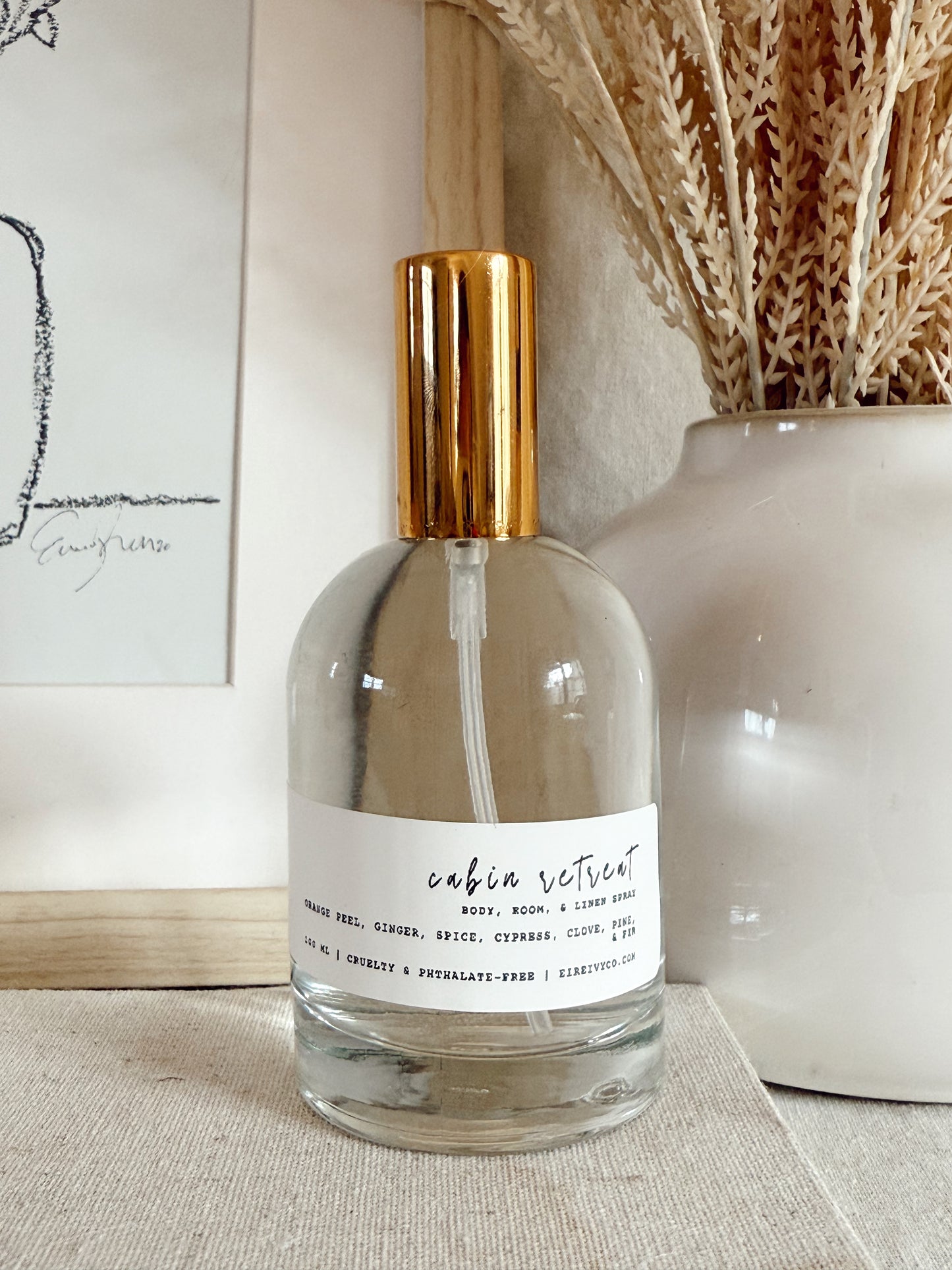 Cabin Retreat | Soy Candles & Body, Room, and Linen Spray