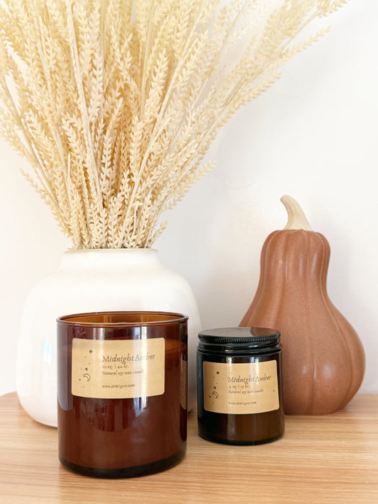 Midnight Amber | Soy Candle