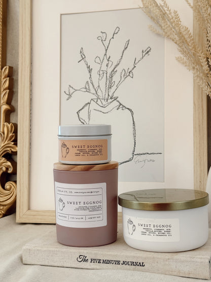 Sweet Eggnog | Soy Candles