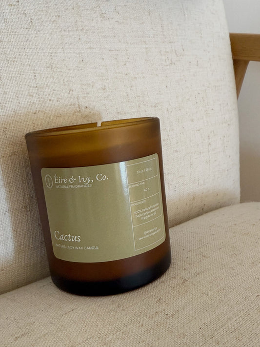 Cactus | 10 oz. Natural Soy Wax Candle