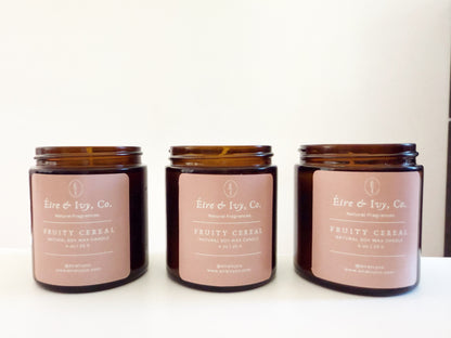 Fruity Cereal | 4 oz. Natural Soy Wax Candle