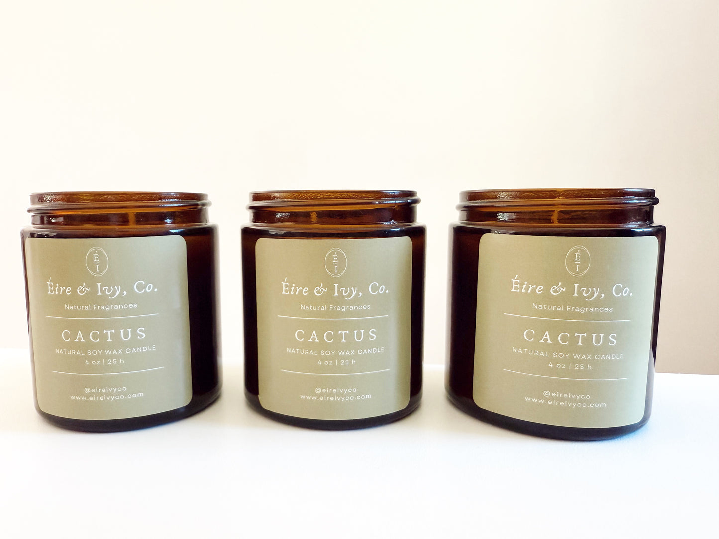 Cactus | 4 oz. Natural Soy Wax Candle