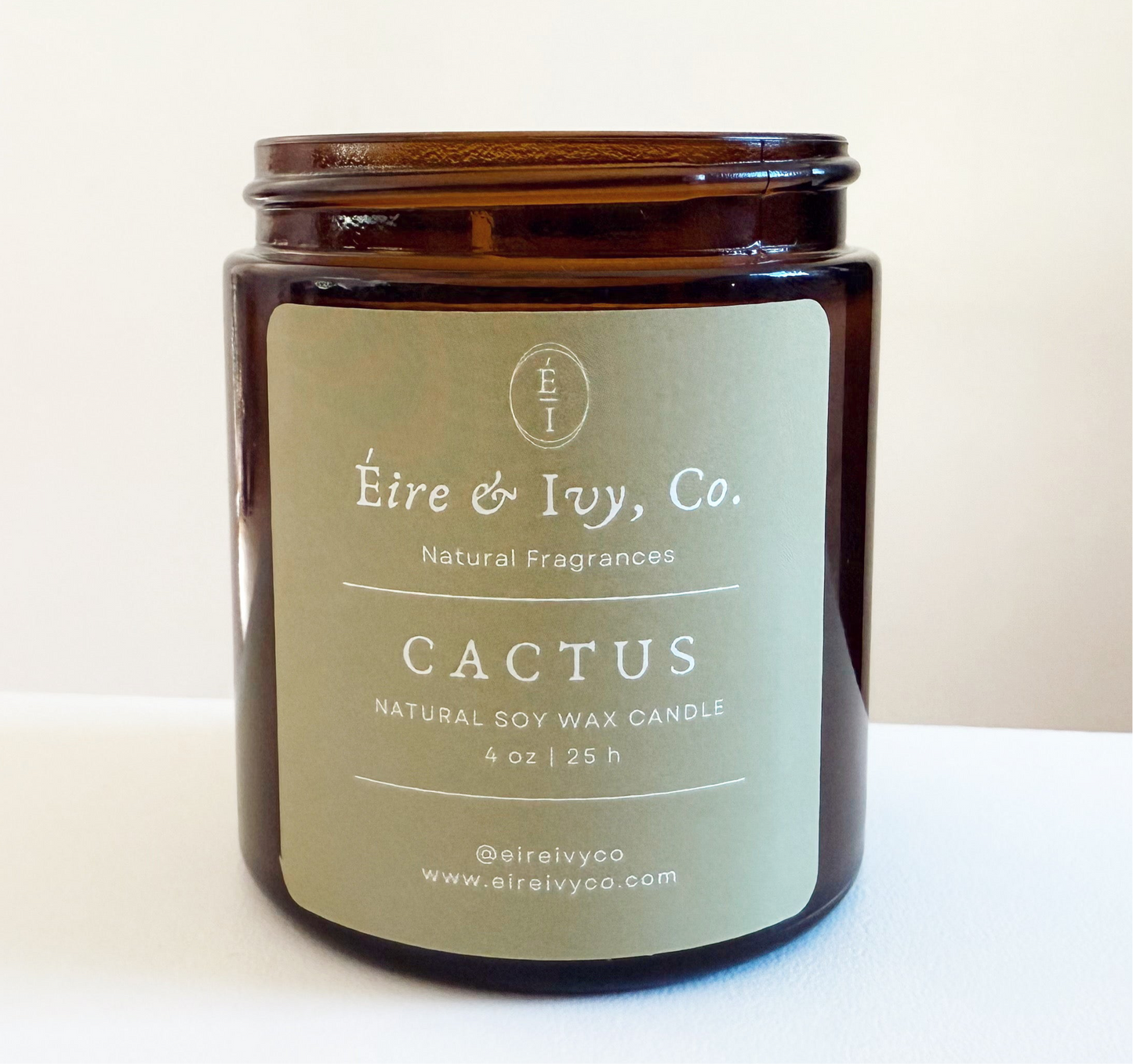 Cactus | 4 oz. Natural Soy Wax Candle