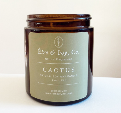 Cactus | 4 oz. Natural Soy Wax Candle