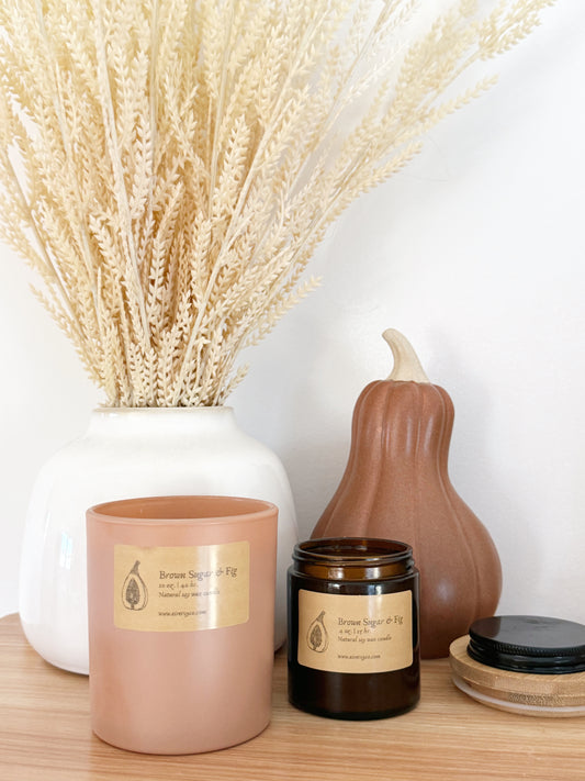 Brown Sugar & Fig | Soy Candle