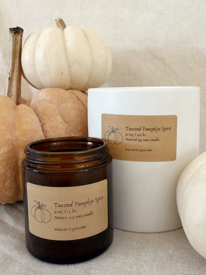 Toasted Pumpkin Spice | Soy Candle