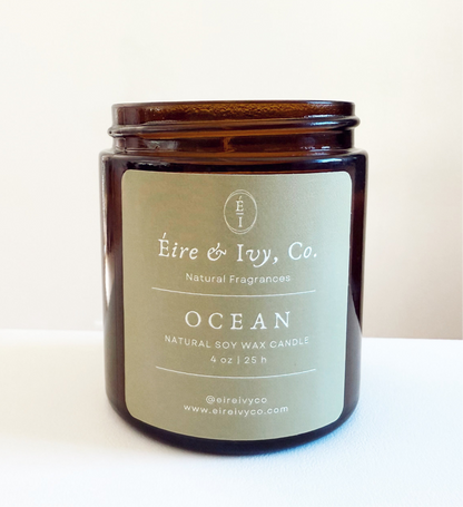 Ocean | 4 oz. Natural Soy Wax Candle