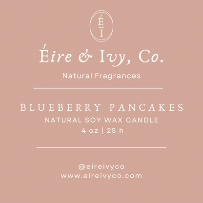 Blueberry Pancakes | 4 oz. Natural Soy Wax Candle